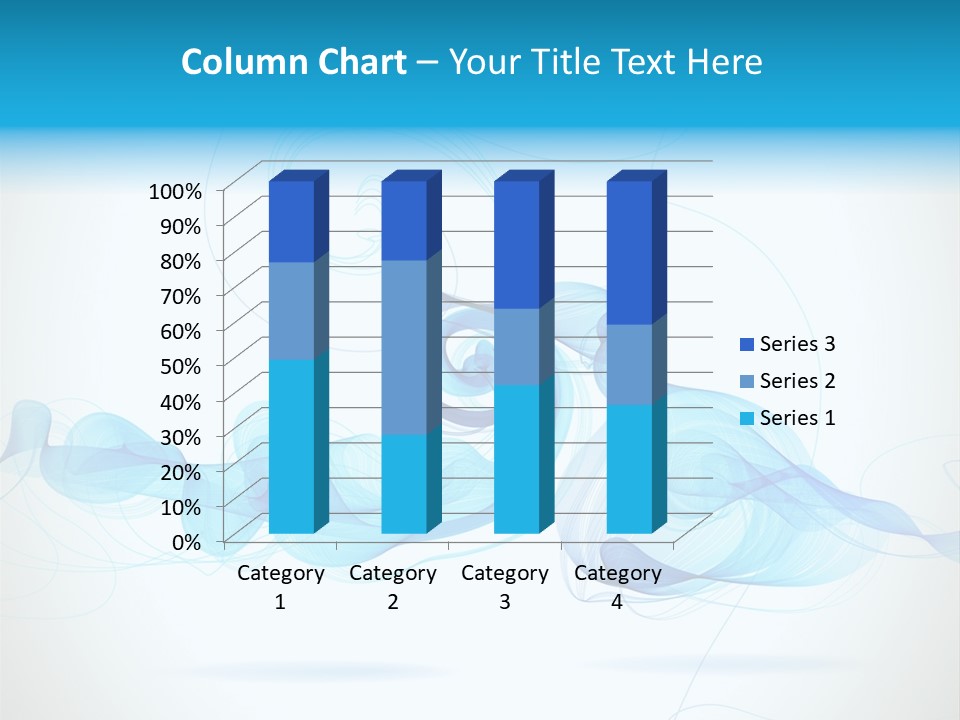 Backdrop Copy Wave PowerPoint Template