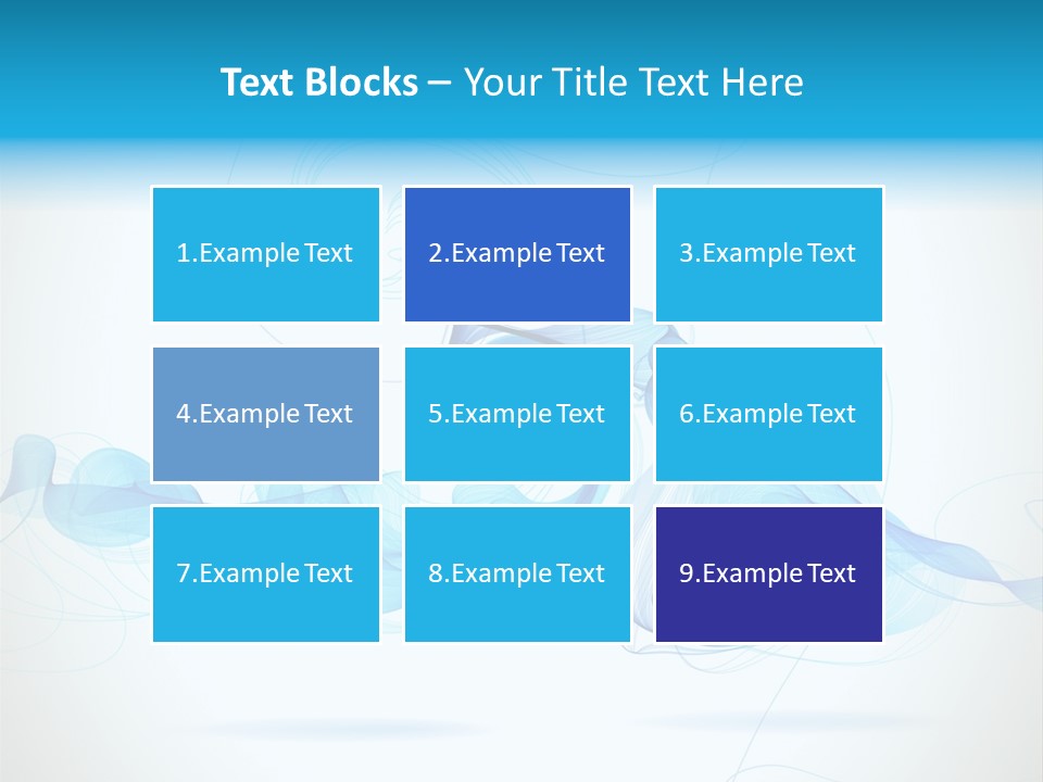 Backdrop Copy Wave PowerPoint Template