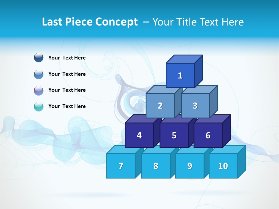 Backdrop Copy Wave PowerPoint Template