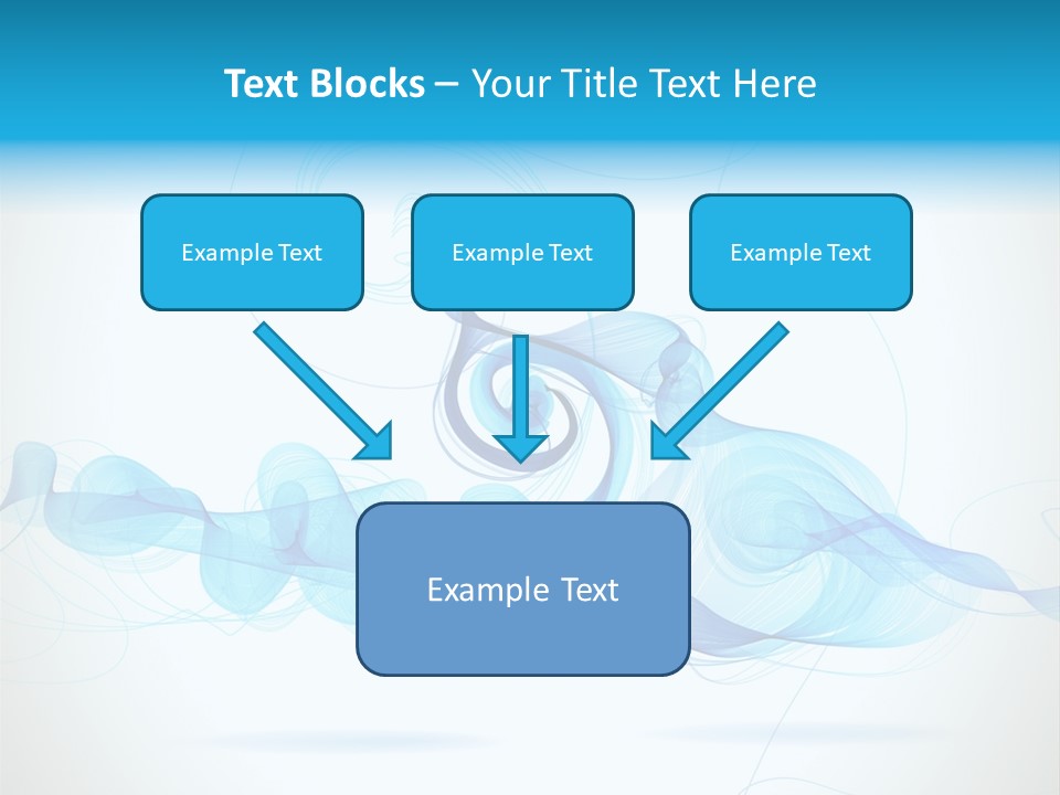 Backdrop Copy Wave PowerPoint Template