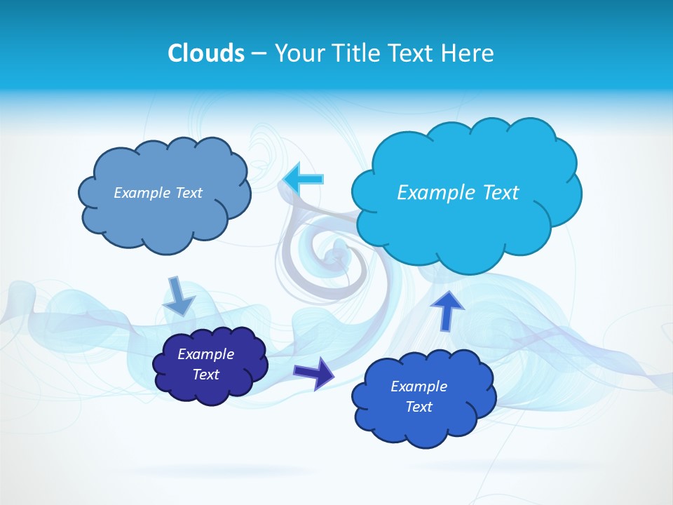 Backdrop Copy Wave PowerPoint Template