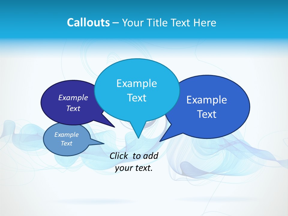 Backdrop Copy Wave PowerPoint Template