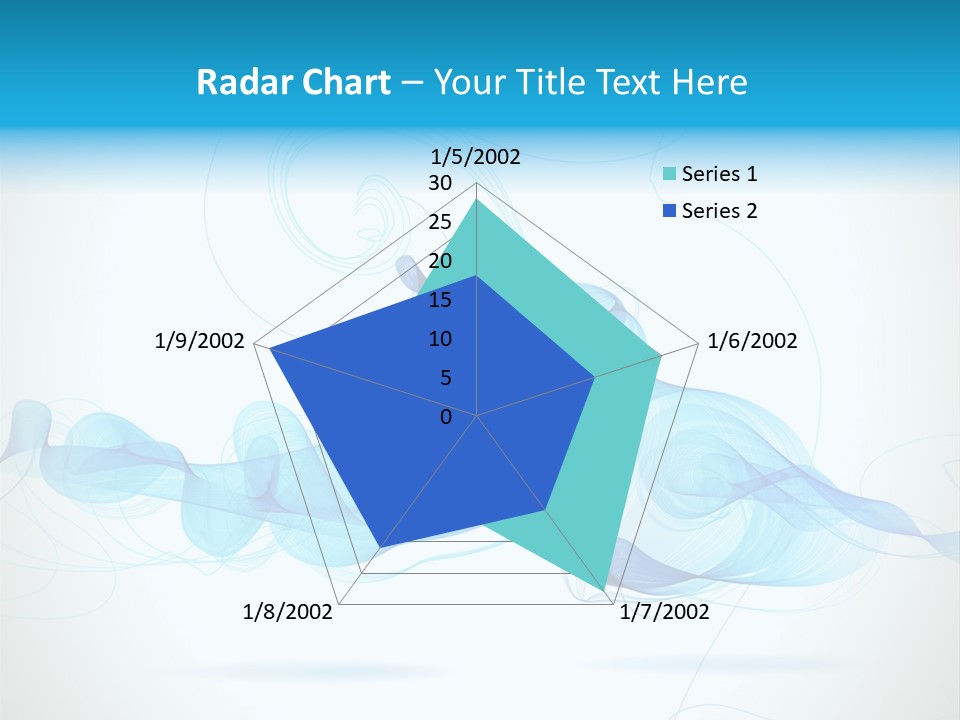 Backdrop Copy Wave PowerPoint Template
