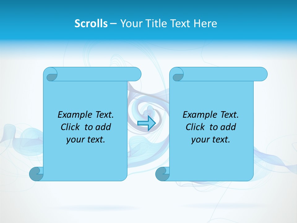 Backdrop Copy Wave PowerPoint Template