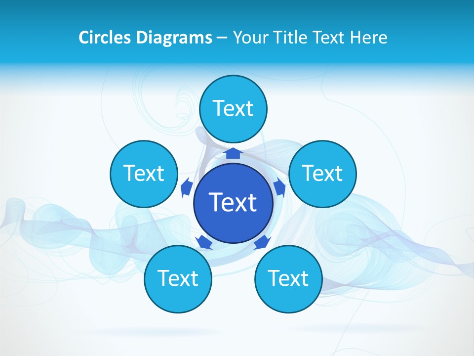 Backdrop Copy Wave PowerPoint Template