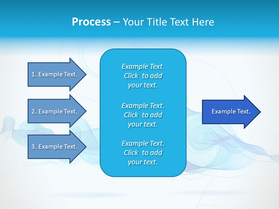Backdrop Copy Wave PowerPoint Template