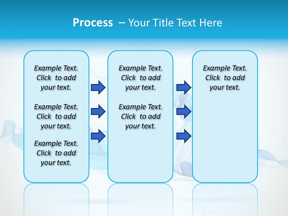 Backdrop Copy Wave PowerPoint Template