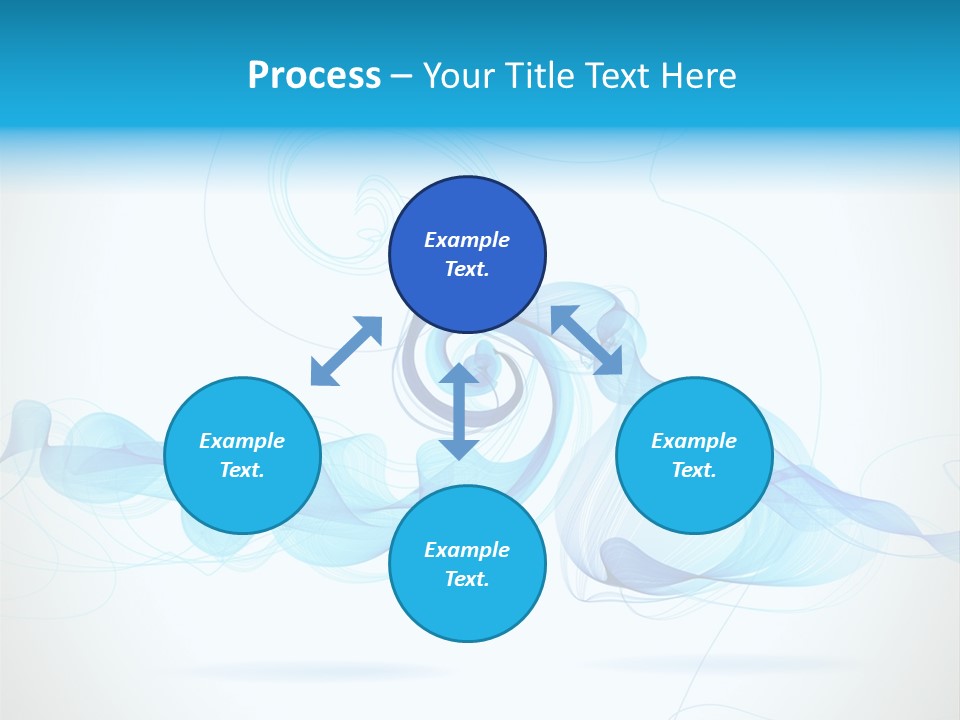 Backdrop Copy Wave PowerPoint Template