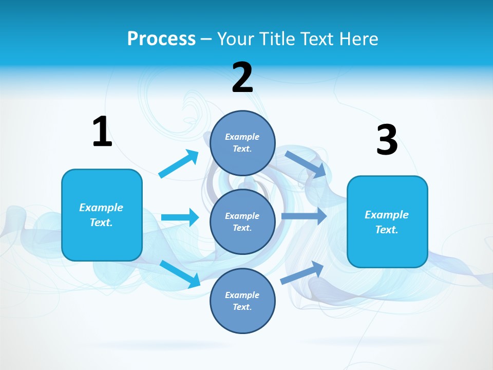 Backdrop Copy Wave PowerPoint Template