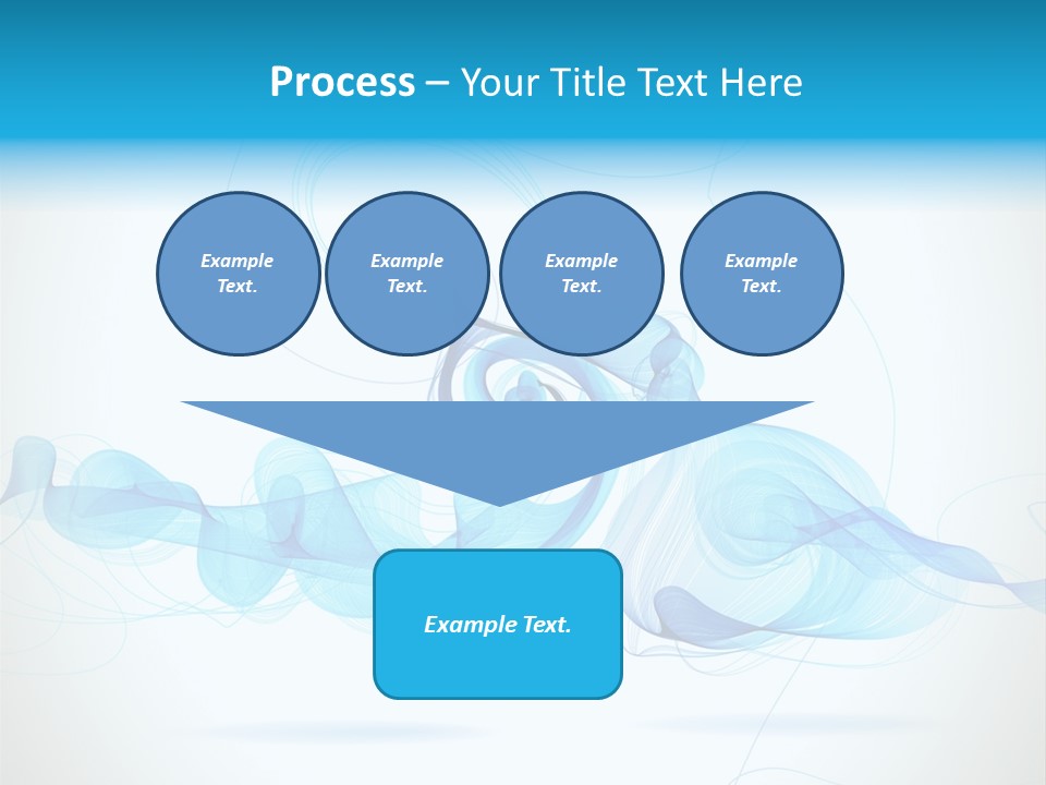 Backdrop Copy Wave PowerPoint Template