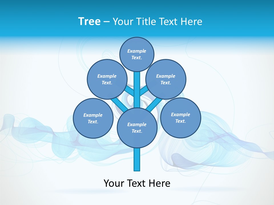 Backdrop Copy Wave PowerPoint Template