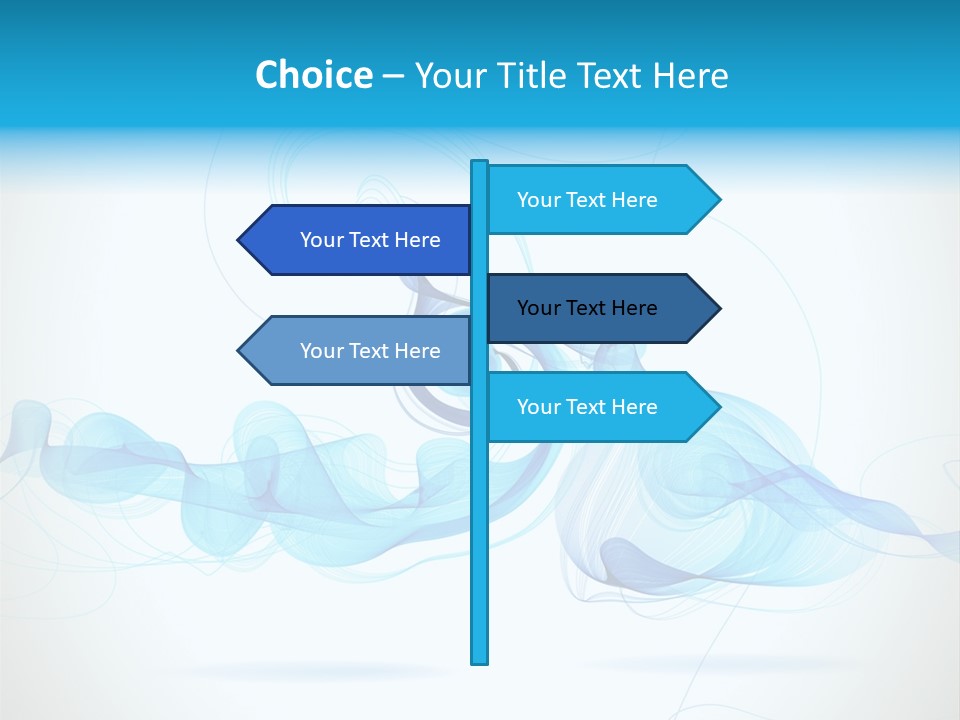 Backdrop Copy Wave PowerPoint Template