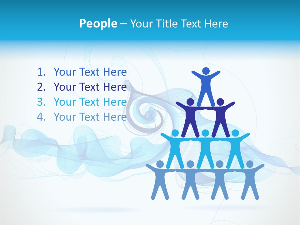 Backdrop Copy Wave PowerPoint Template