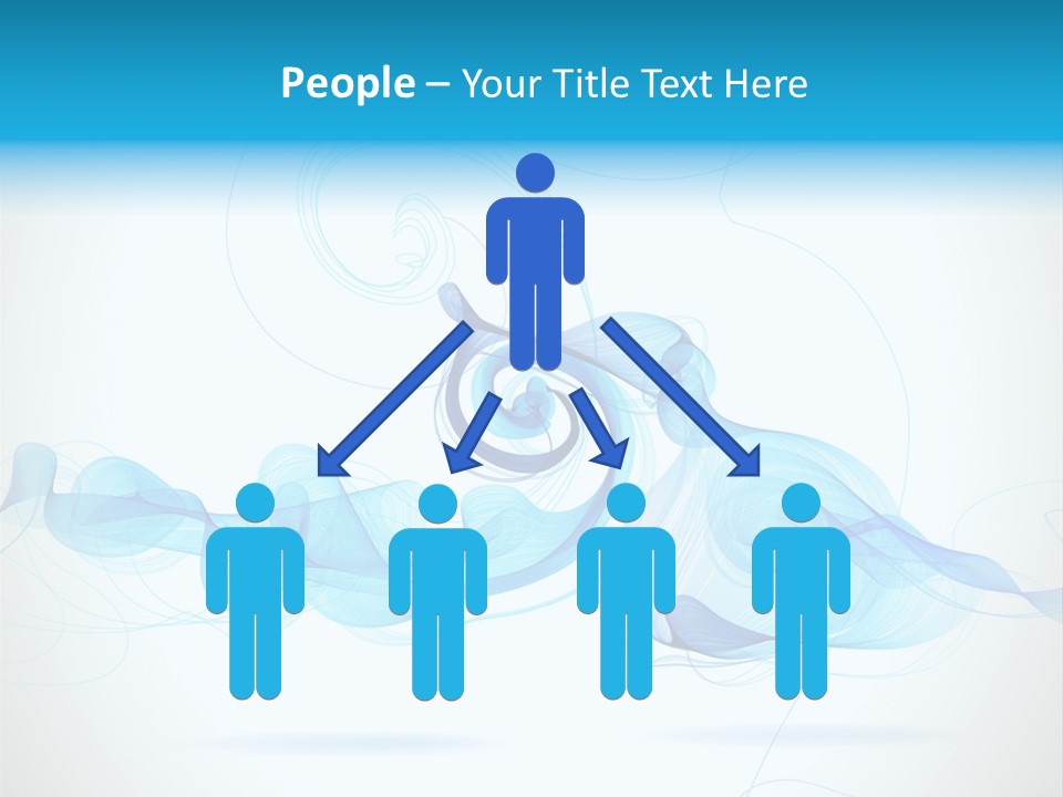 Backdrop Copy Wave PowerPoint Template