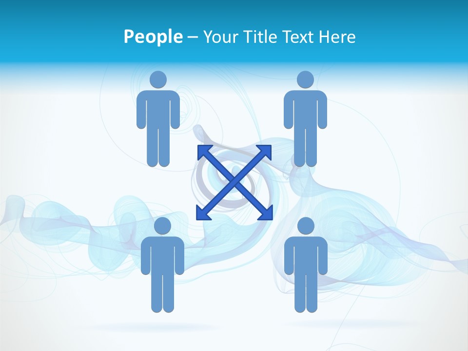 Backdrop Copy Wave PowerPoint Template