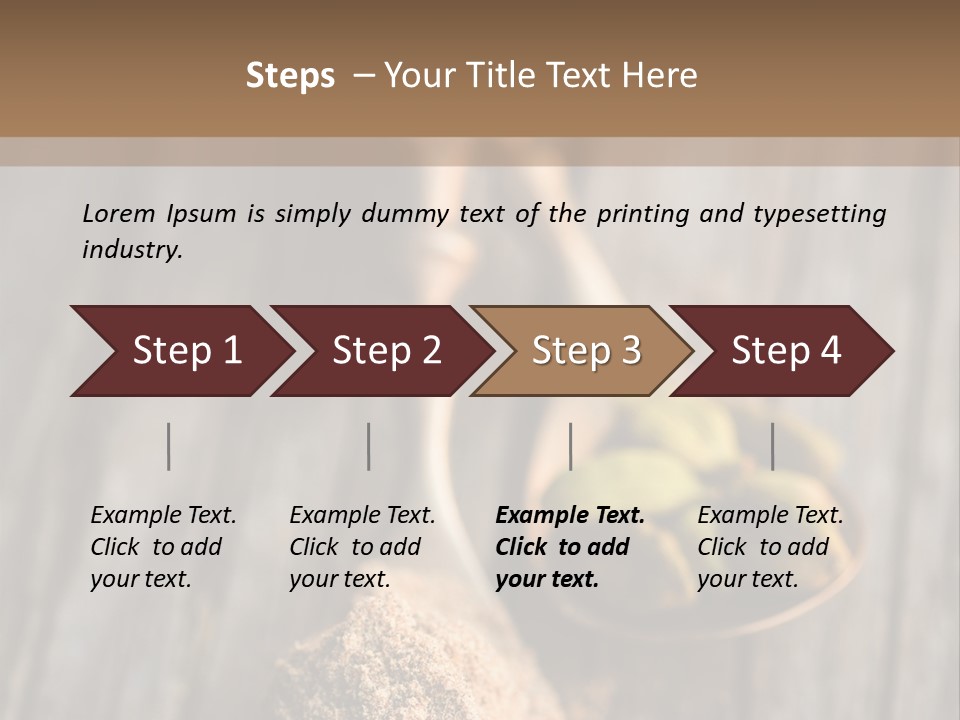 Vertical Copy Space No People PowerPoint Template