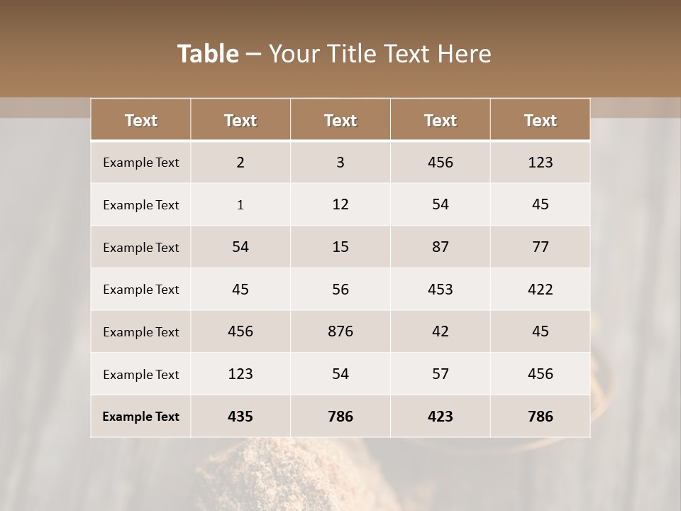 Vertical Copy Space No People PowerPoint Template