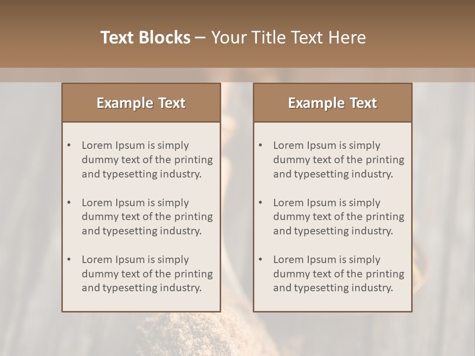 Vertical Copy Space No People PowerPoint Template