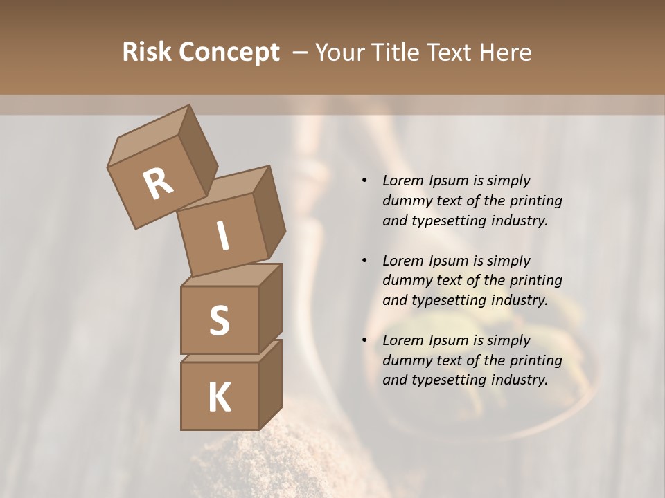 Vertical Copy Space No People PowerPoint Template