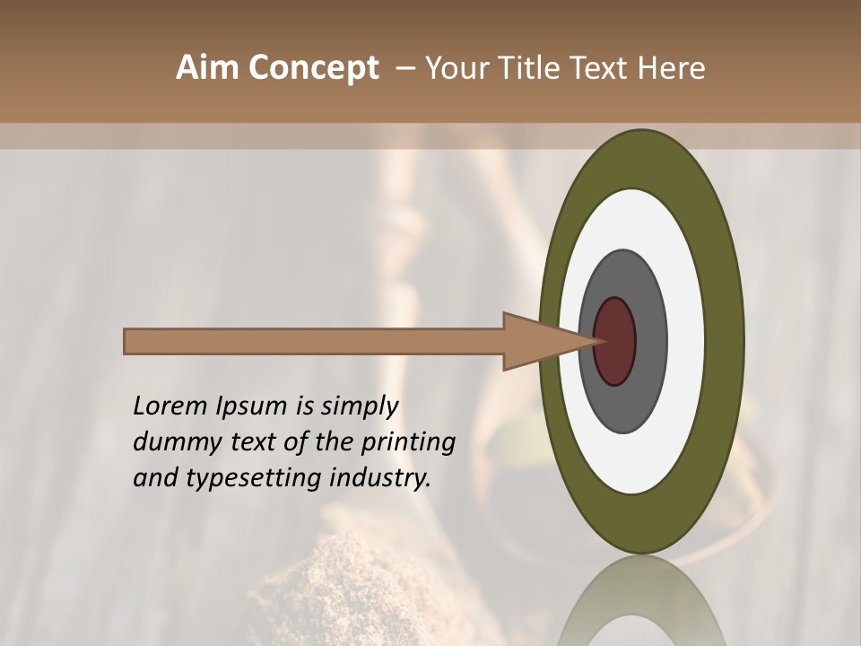 Vertical Copy Space No People PowerPoint Template