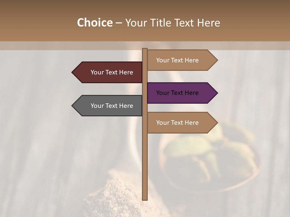Vertical Copy Space No People PowerPoint Template