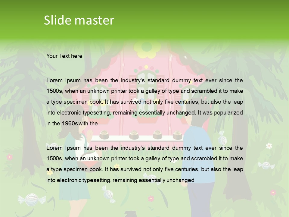 Anniversary Birthday Inflatable PowerPoint Template