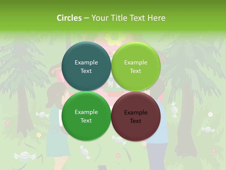 Anniversary Birthday Inflatable PowerPoint Template