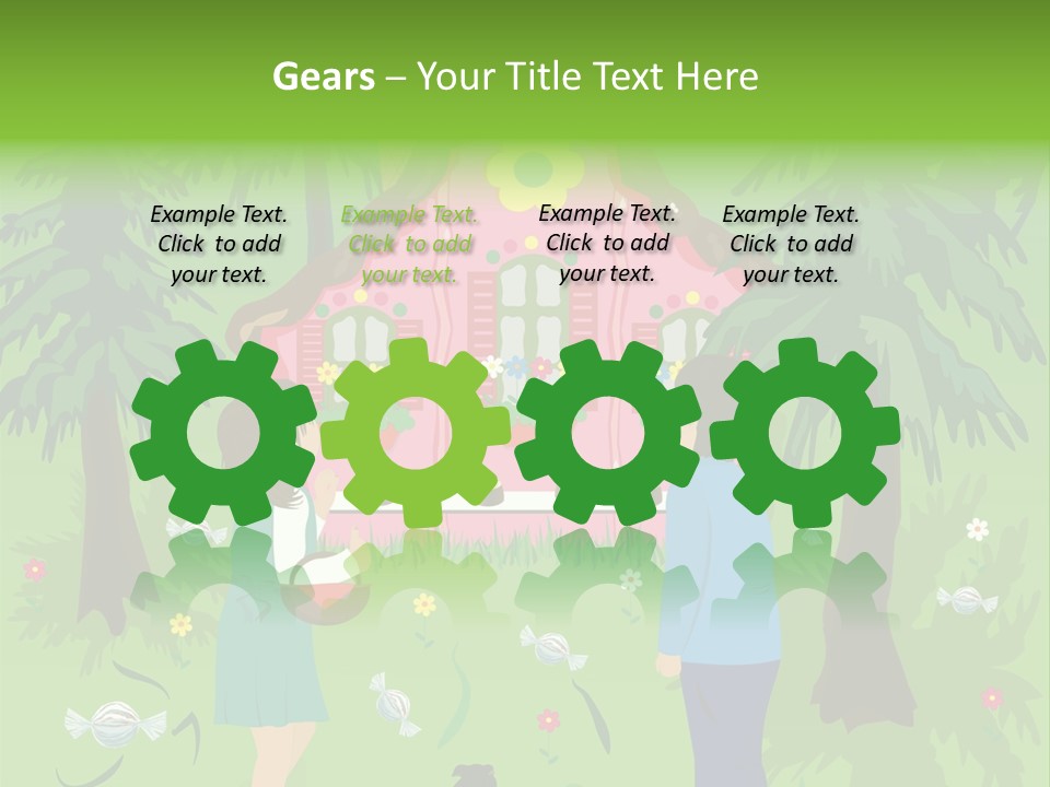 Anniversary Birthday Inflatable PowerPoint Template