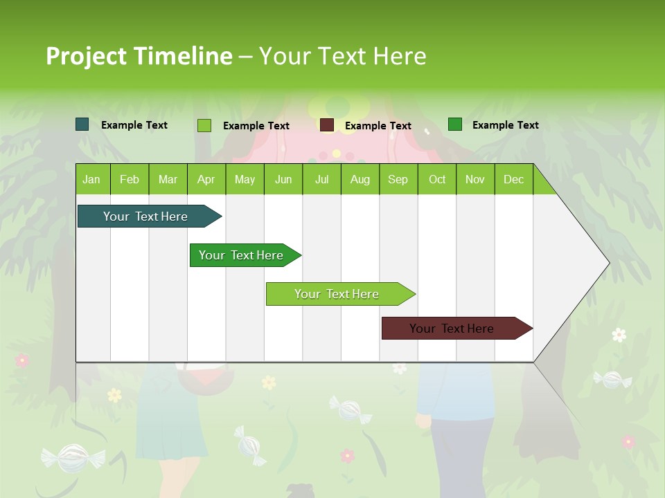 Anniversary Birthday Inflatable PowerPoint Template