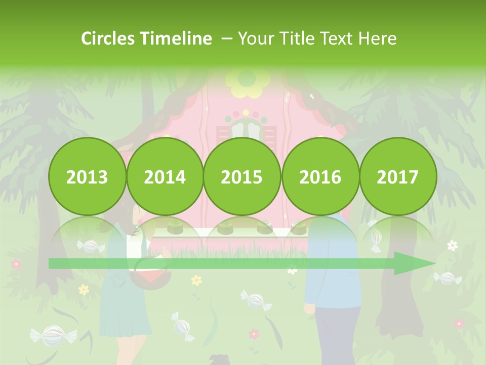 Anniversary Birthday Inflatable PowerPoint Template