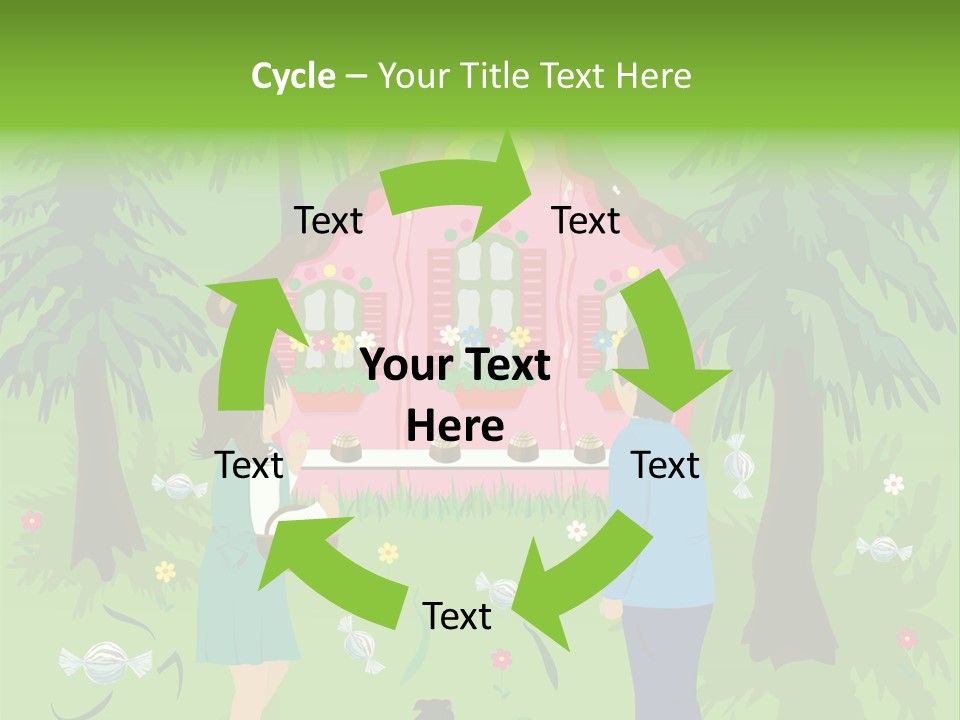 Anniversary Birthday Inflatable PowerPoint Template