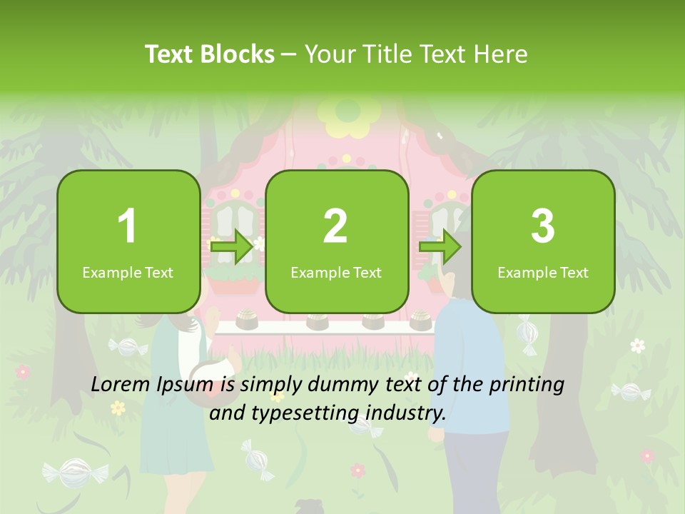 Anniversary Birthday Inflatable PowerPoint Template