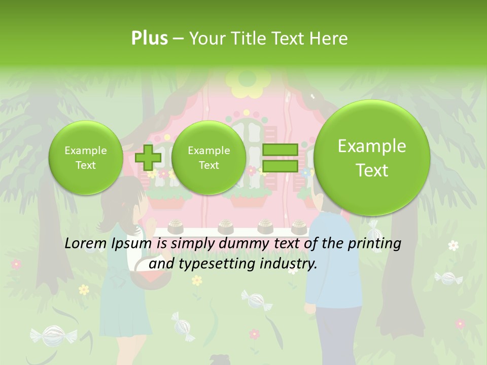 Anniversary Birthday Inflatable PowerPoint Template