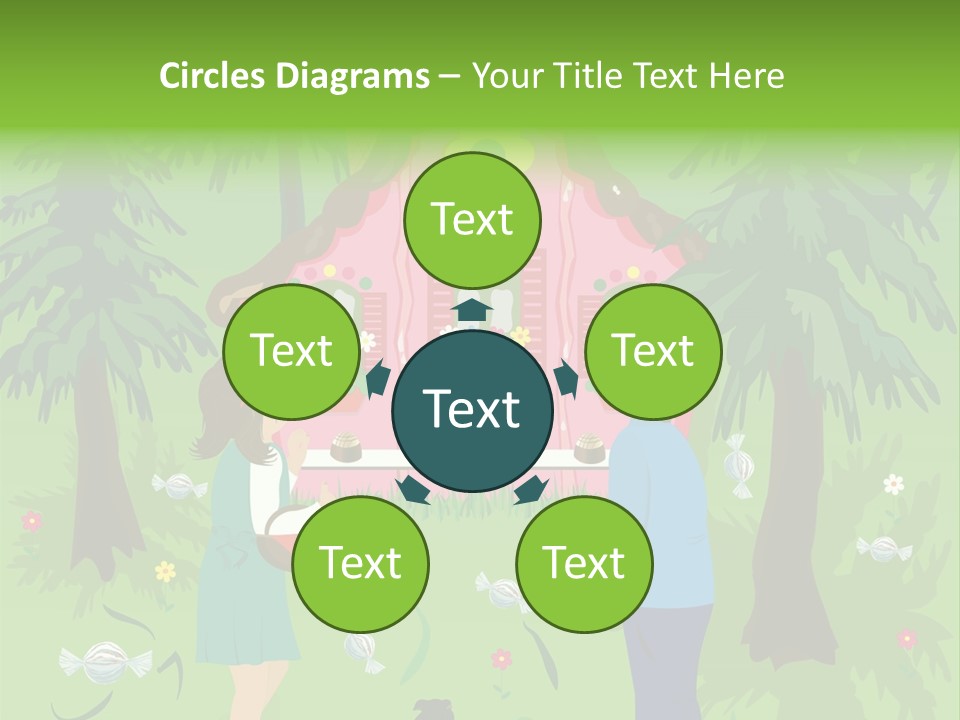 Anniversary Birthday Inflatable PowerPoint Template