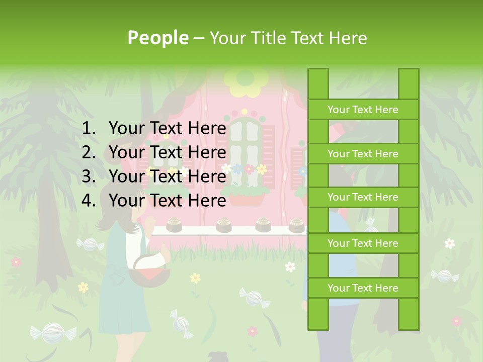 Anniversary Birthday Inflatable PowerPoint Template