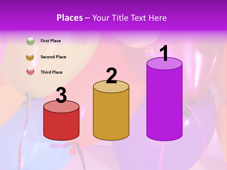 Anniversary Birthday Inflatable PowerPoint Template