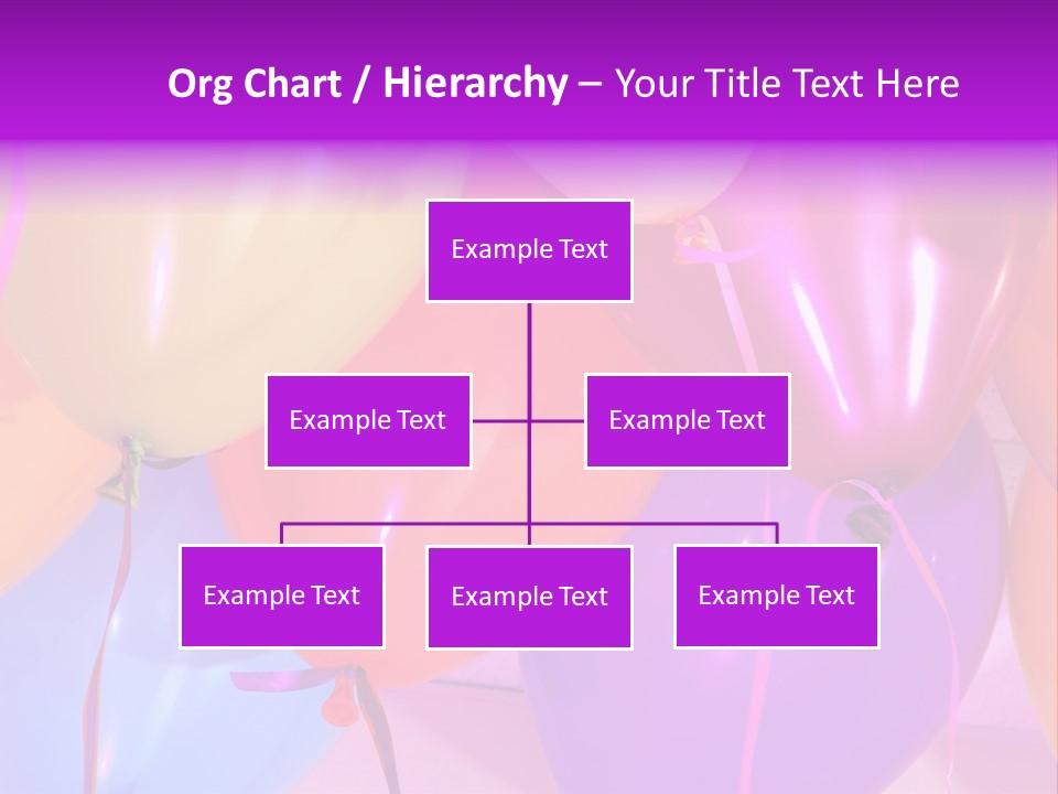Anniversary Birthday Inflatable PowerPoint Template