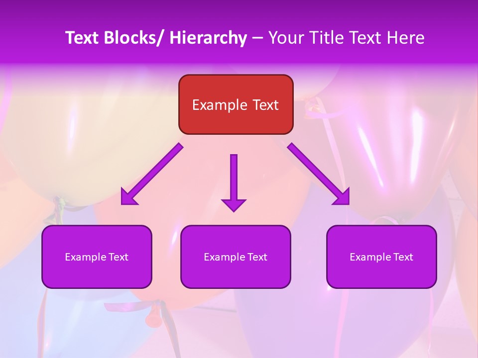 Anniversary Birthday Inflatable PowerPoint Template