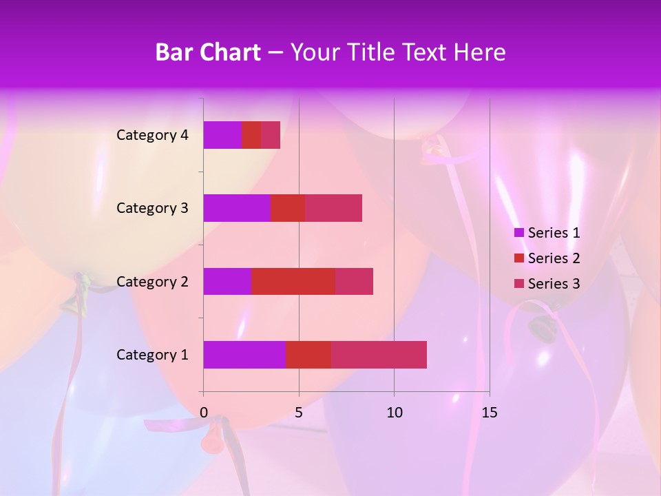 Anniversary Birthday Inflatable PowerPoint Template