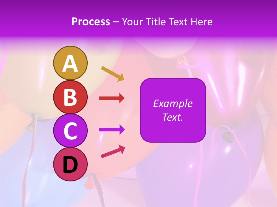 Anniversary Birthday Inflatable PowerPoint Template