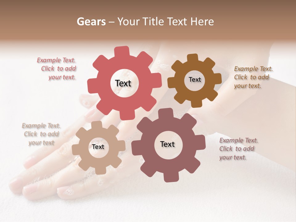 Background Water Healthy PowerPoint Template