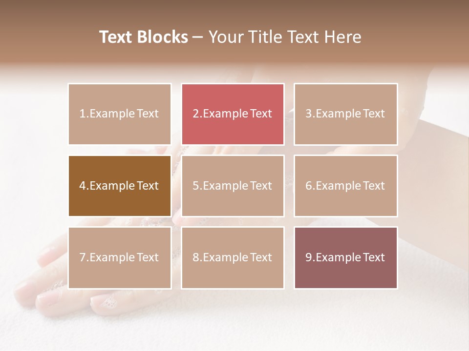 Background Water Healthy PowerPoint Template