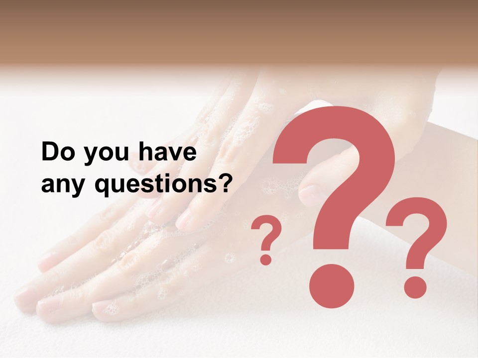 Background Water Healthy PowerPoint Template