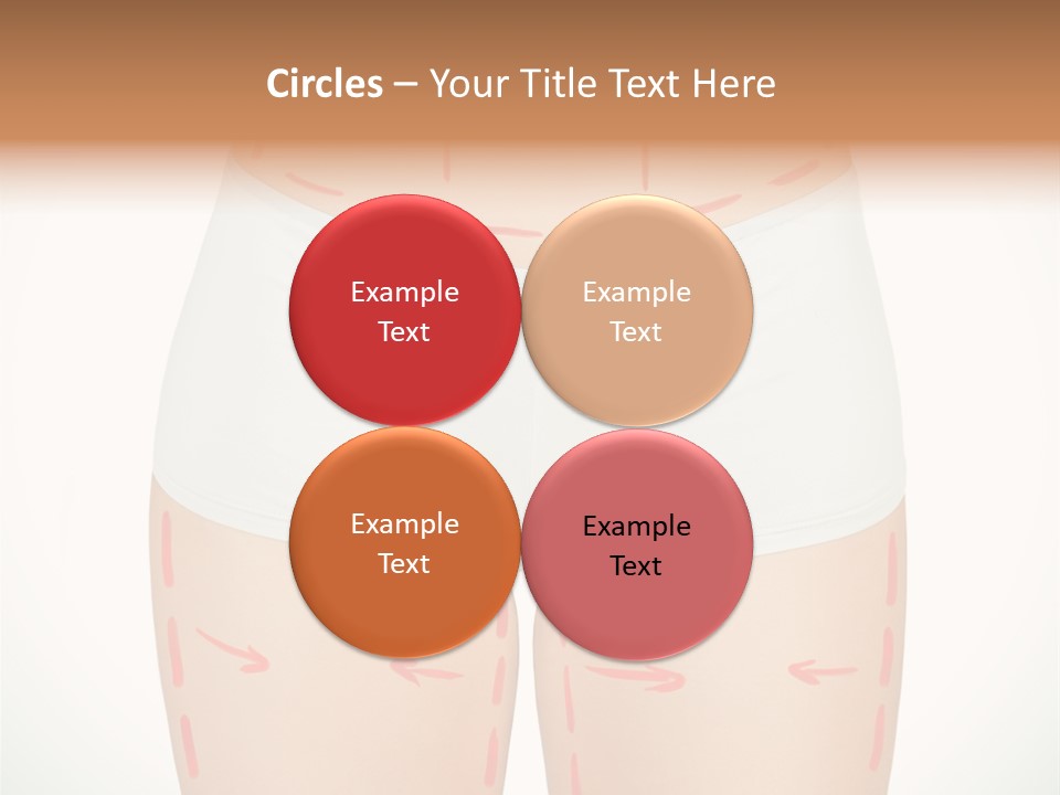 Aging Lined Arrows PowerPoint Template