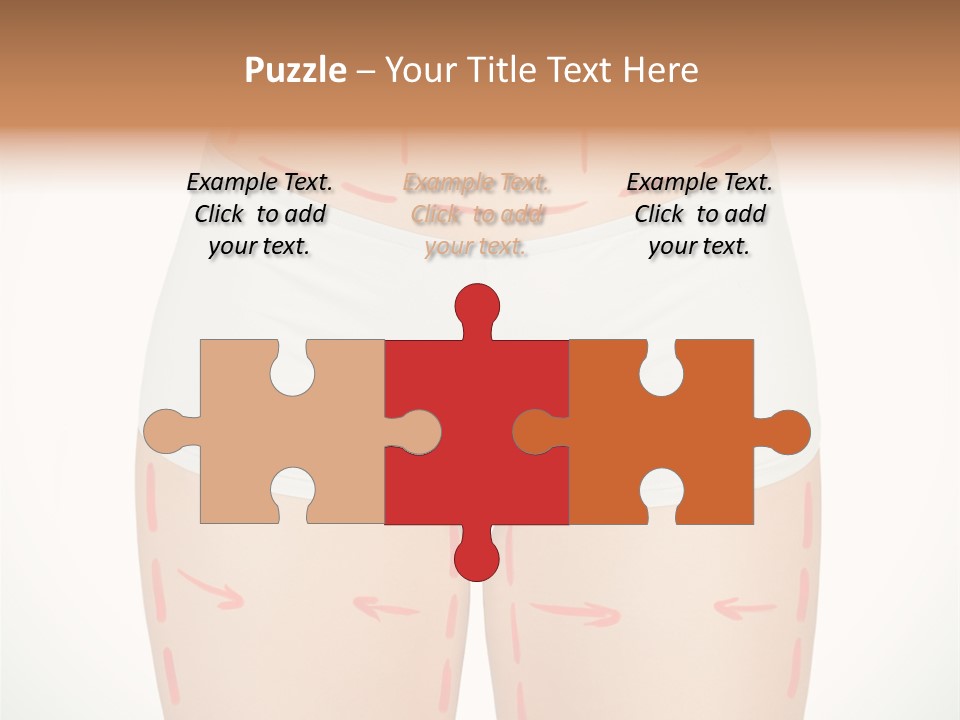 Aging Lined Arrows PowerPoint Template