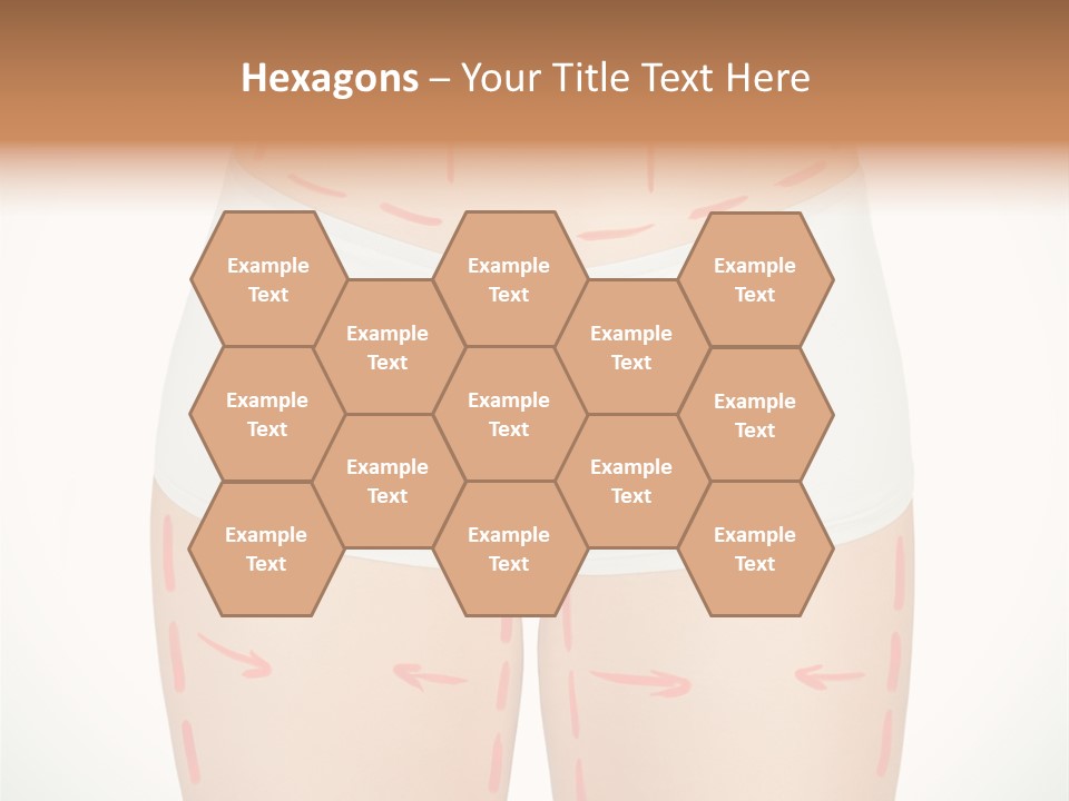 Aging Lined Arrows PowerPoint Template