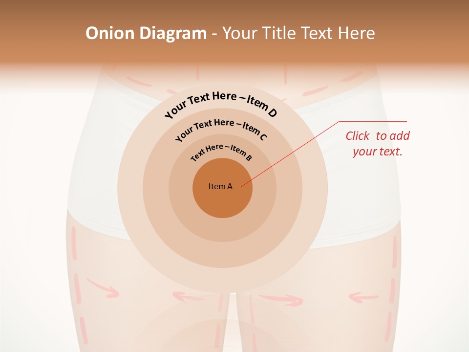Aging Lined Arrows PowerPoint Template