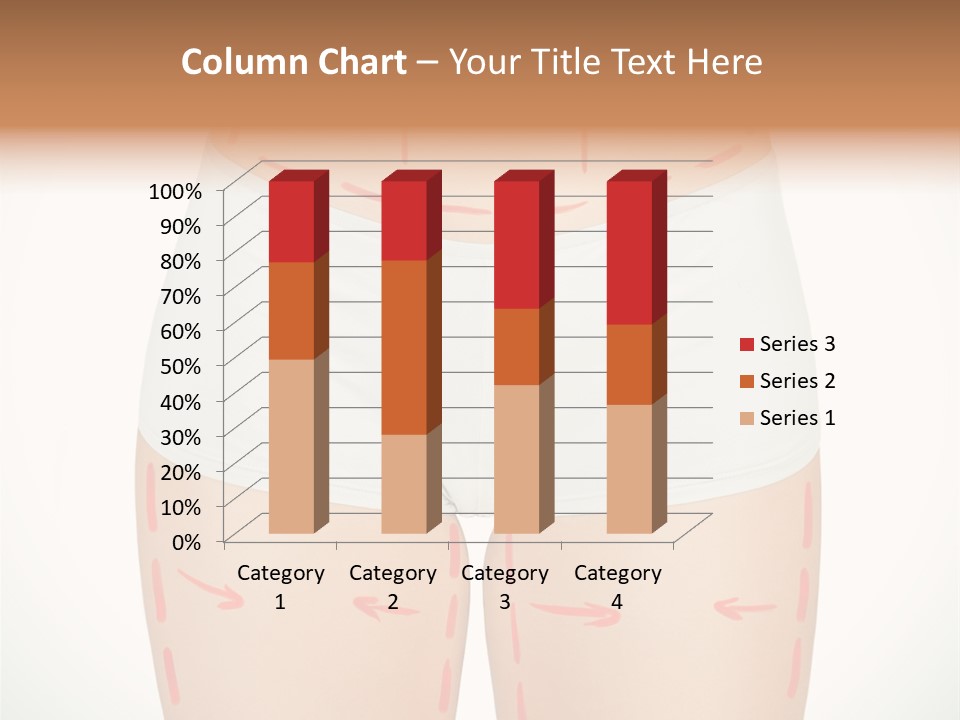 Aging Lined Arrows PowerPoint Template