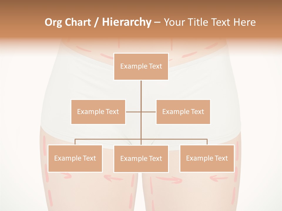 Aging Lined Arrows PowerPoint Template