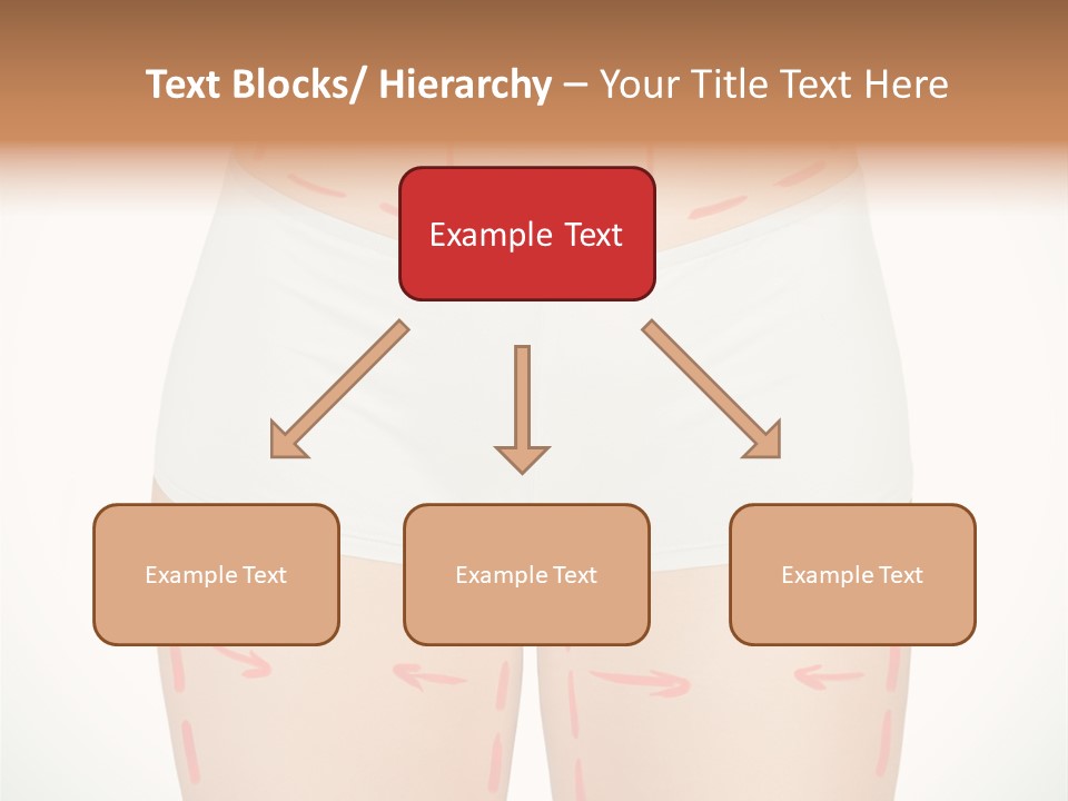 Aging Lined Arrows PowerPoint Template